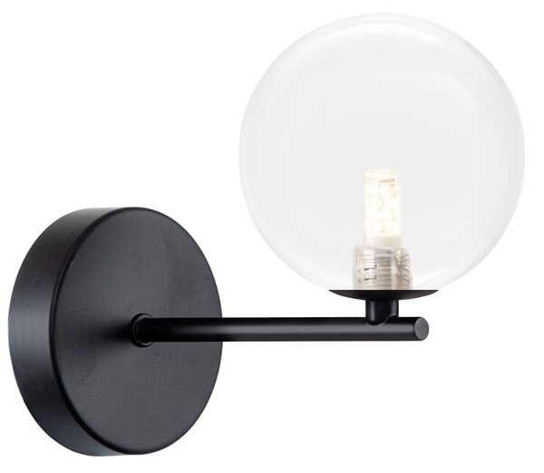 Toolight, nástěnné svítidlo 1xG9 APP1160-1W, černá, OSW-14014