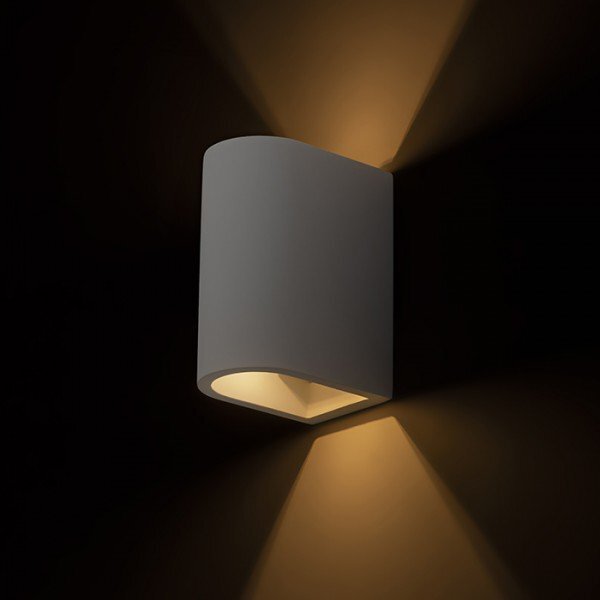 BODIE nástěnná sádrová 230V LED 2x3W 3000K - RED - DESIGN RENDL