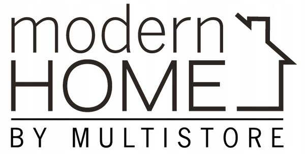 Regál ModernHome 105 cm x 140 cm x 27,5 cm černý, odstíny hnědé