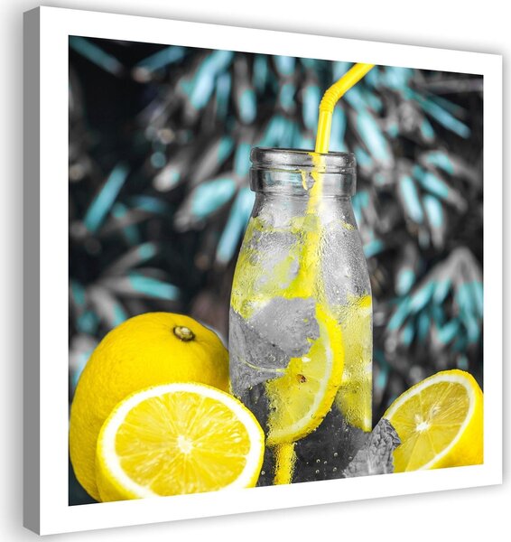 Obraz na plátně Nápoj a citrony Rozměry: 30 x 30 cm