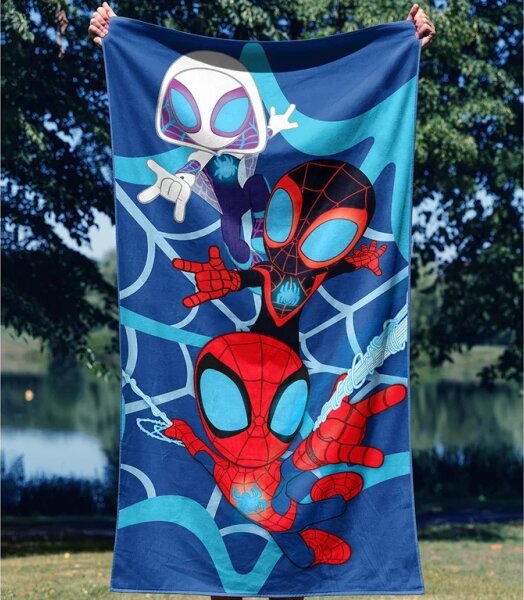 Carbotex osuška Spidey Pavoučí Záchrana 70x140 cm