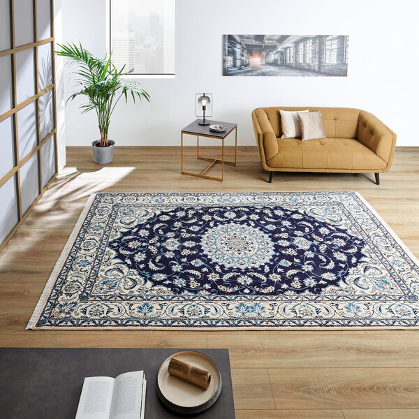 ORIENTÁLNÍ KOBEREC, 70/140 cm modrá Cazaris - Orientální koberce