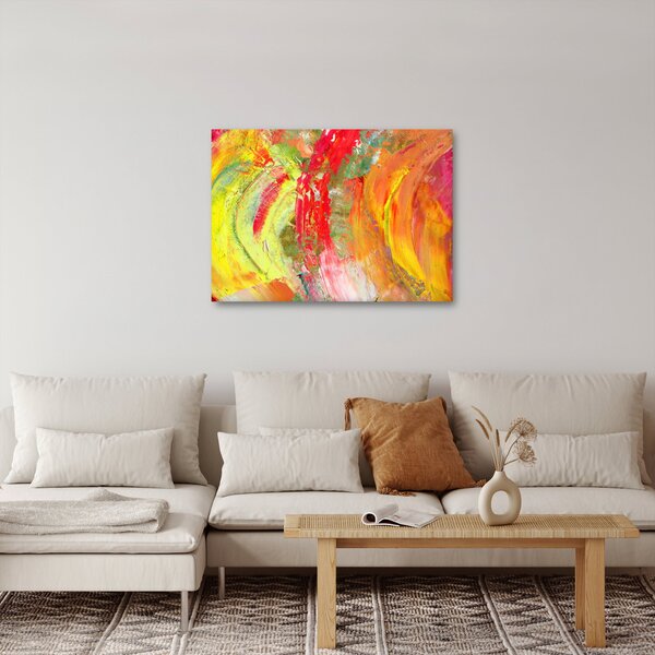 Obraz abstrakce - malba (70x50 cm)