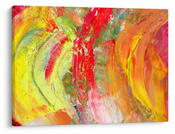 Obraz abstrakce - malba (70x50 cm)