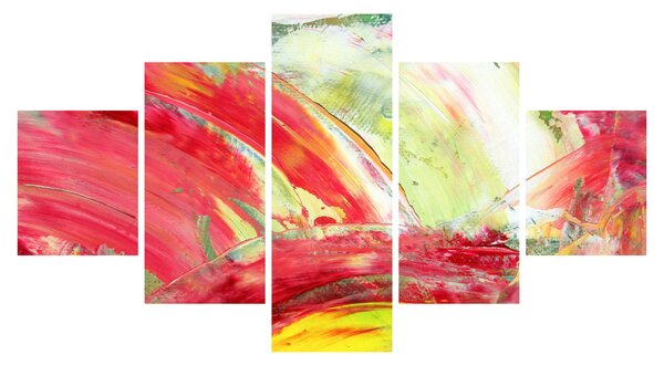 Obraz abstrakce - malba (125x70 cm)