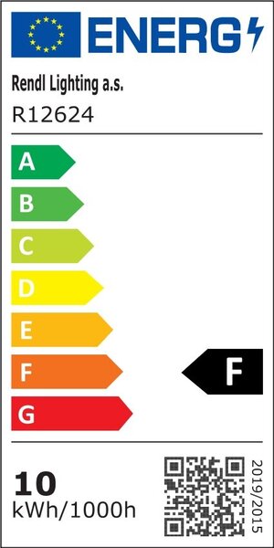AQUE stojanová matná černá 230V LED 8W IP54 3000K - RED - DESIGN RENDL