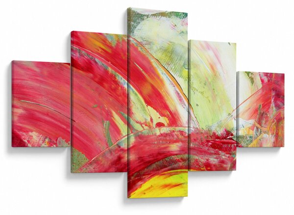 Obraz abstrakce - malba (125x70 cm)