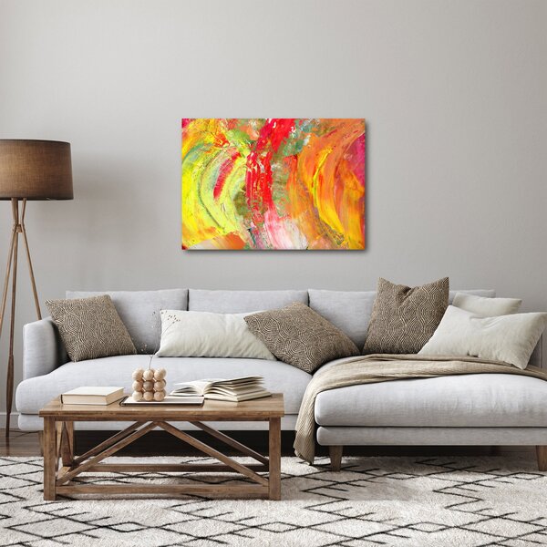 Obraz abstrakce - malba (70x50 cm)