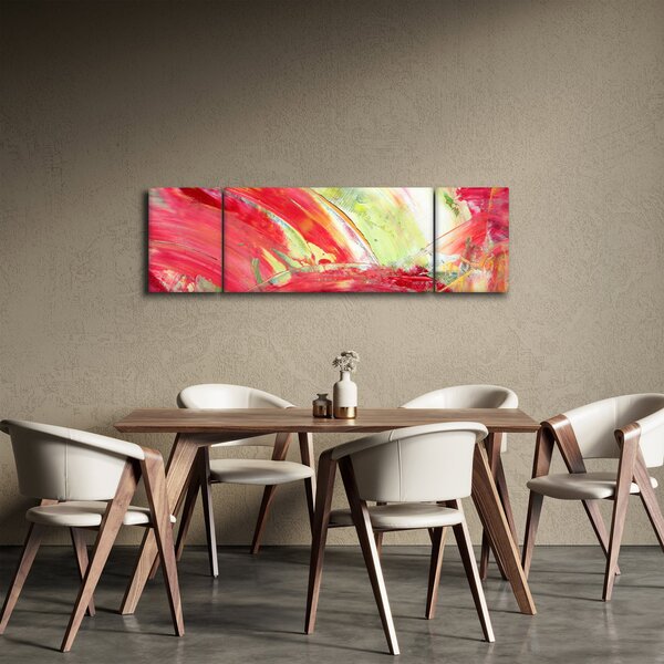 Obraz abstrakce - malba (170x50 cm)