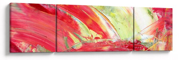 Obraz abstrakce - malba (170x50 cm)