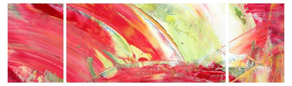 Obraz abstrakce - malba (170x50 cm)