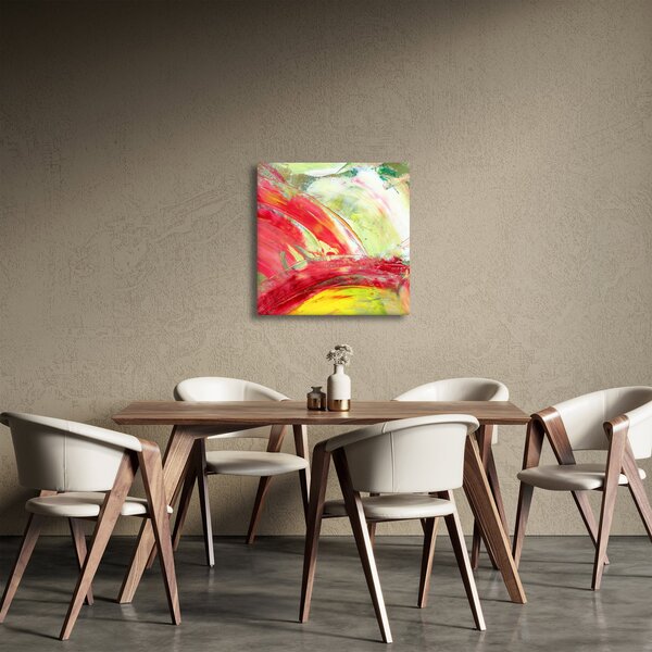 Obraz abstrakce - malba (30x30 cm)