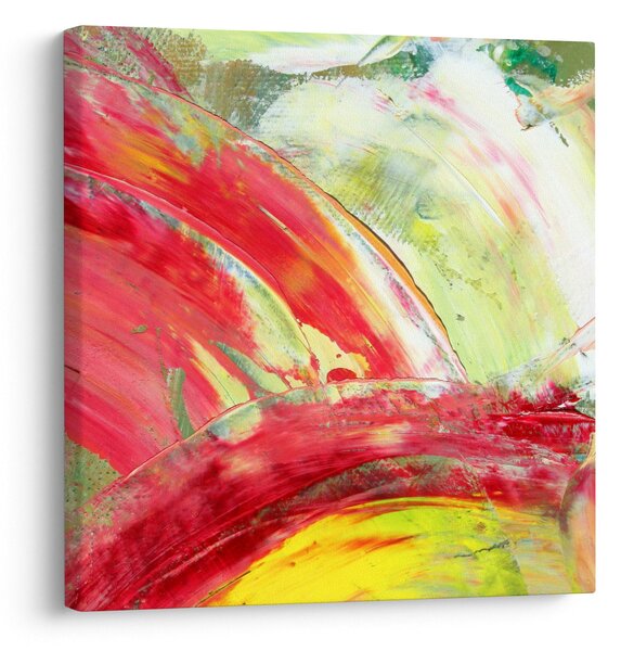 Obraz abstrakce - malba (30x30 cm)