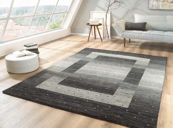ORIENTÁLNÍ KOBEREC, 120/180 cm černá Cazaris - Orientální koberce