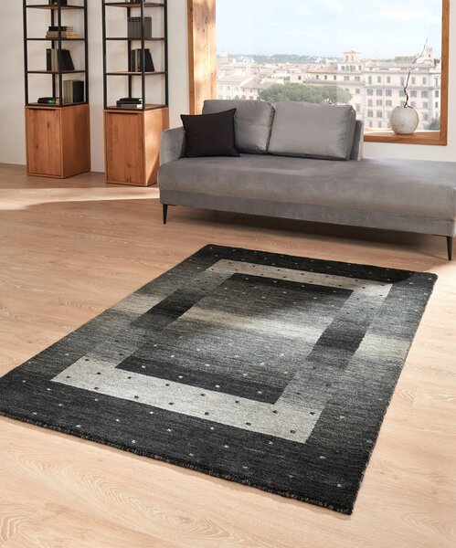 ORIENTÁLNÍ KOBEREC, 120/180 cm černá Cazaris - Orientální koberce
