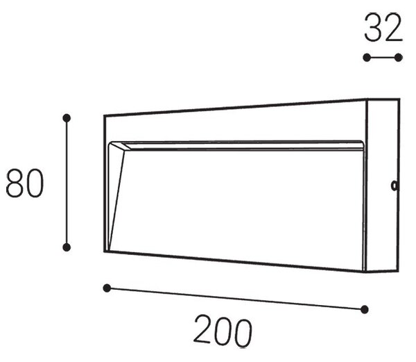 LED2 5130634DT LED2 Venkovní nástěnné svítidlo STEP ON Q L, A TRIAC 6W 3000K antracit - LED2 Lighting