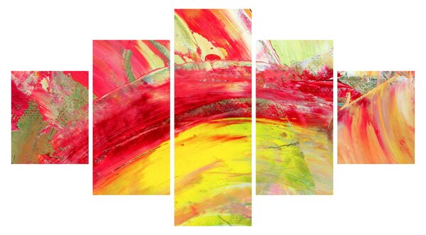 Obraz abstrakce - malba (125x70 cm)