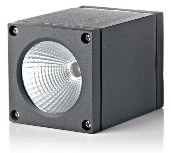 LED2 5130334D LED2 Venkovní stropní svítidlo KUBO, A DALI/PUSH 6W 3000K antracit - LED2 Lighting