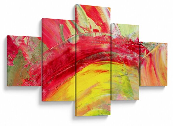 Obraz abstrakce - malba (125x70 cm)