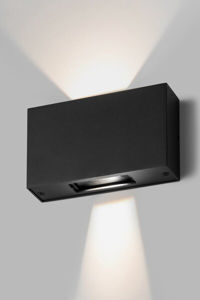 LED2 5131334D LED2 Venkovní nástěnné svítidlo BLADE, A DALI/PUSH 2x6W 3000K antracit - LED2 Lighting