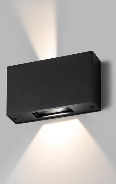 LED2 5131334D LED2 Venkovní nástěnné svítidlo BLADE, A DALI/PUSH 2x6W 3000K antracit - LED2 Lighting