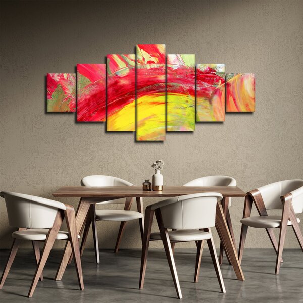 Obraz abstrakce - malba (210x100 cm)