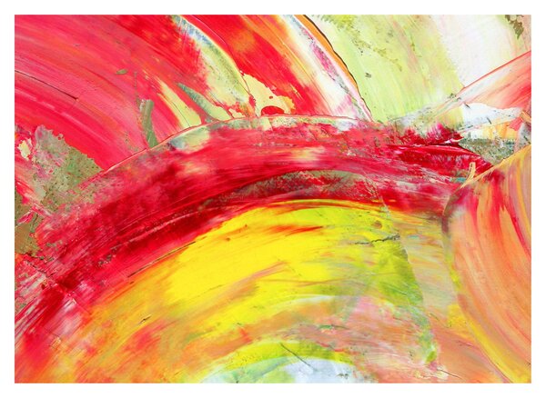 Obraz abstrakce - malba (70x50 cm)