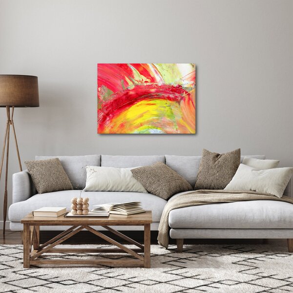 Obraz abstrakce - malba (70x50 cm)