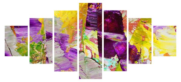 Obraz abstrakce - malba (210x100 cm)