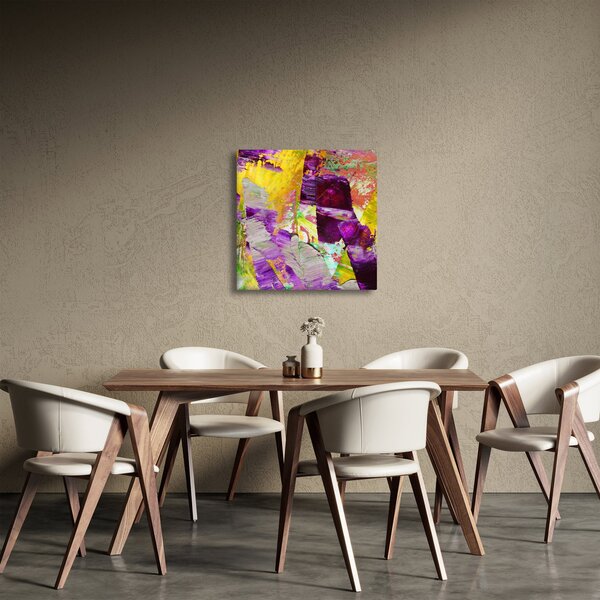 Obraz abstrakce - malba (30x30 cm)