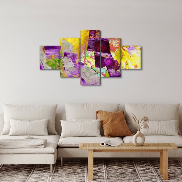 Obraz abstrakce - malba (125x70 cm)