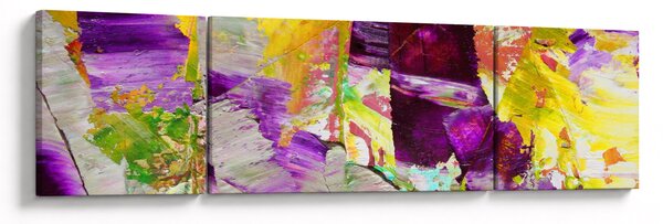 Obraz abstrakce - malba (170x50 cm)