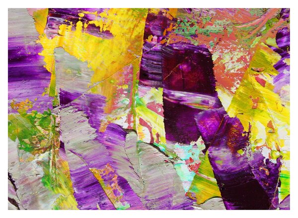 Obraz abstrakce - malba (70x50 cm)