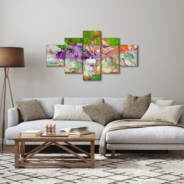 Obraz abstrakce - malba (125x70 cm)
