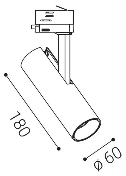 LED2 6090333DT Svítidlo MATRIX 1, B DIM TRIAC 10W 3000K - LED2 Lighting