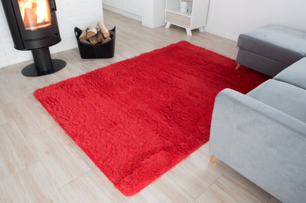 Koberec SILK červený