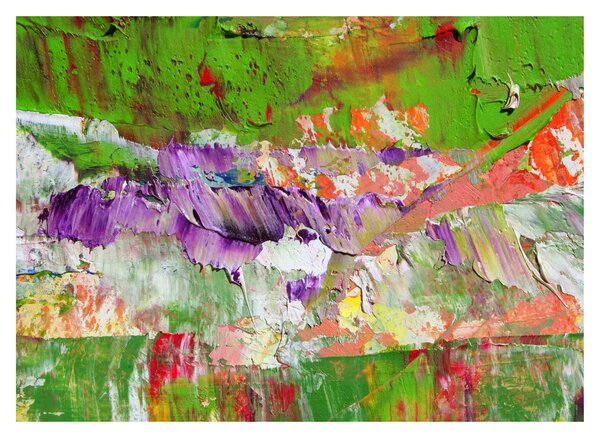 Obraz abstrakce - malba (70x50 cm)