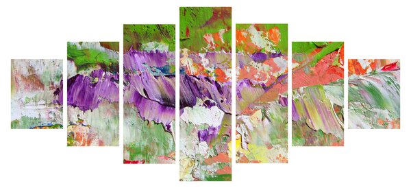 Obraz abstrakce - malba (210x100 cm)