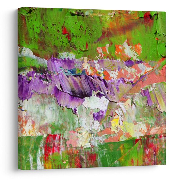 Obraz abstrakce - malba (30x30 cm)