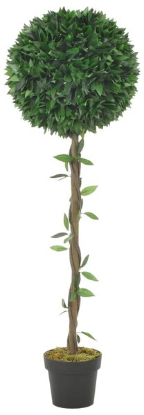 Umělá rostlina vavřín s květináčem zelená 130 cm
