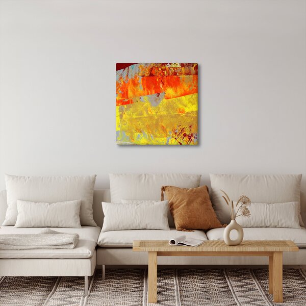 Obraz abstrakce - malba (30x30 cm)