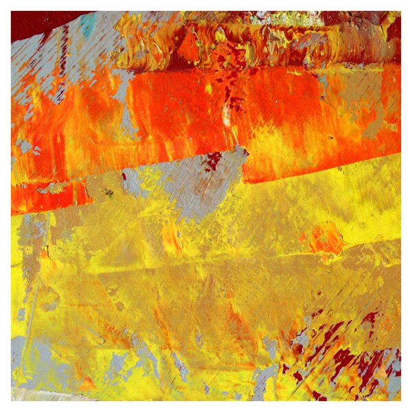 Obraz abstrakce - malba (30x30 cm)