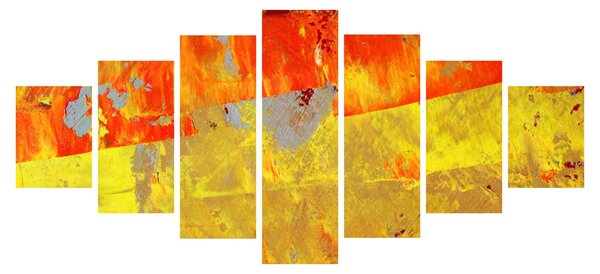 Obraz abstrakce - malba (210x100 cm)
