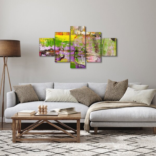Obraz abstrakce - malba (125x70 cm)