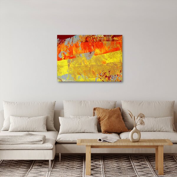 Obraz abstrakce - malba (70x50 cm)