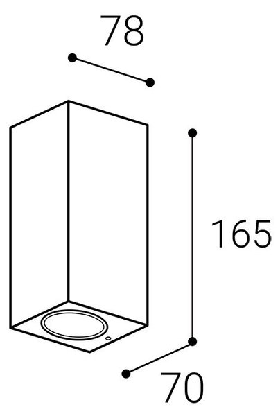 LED2 5132104 Svítidlo ROMY 2, A nástěnné antracit - LED2 Lighting