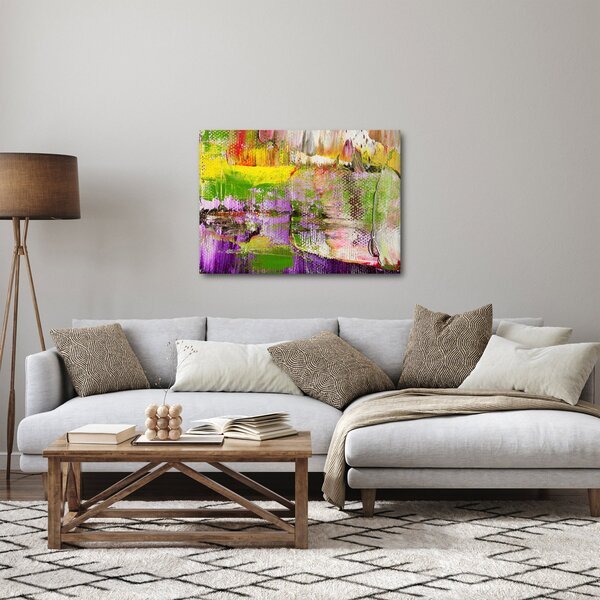 Obraz abstrakce - malba (70x50 cm)