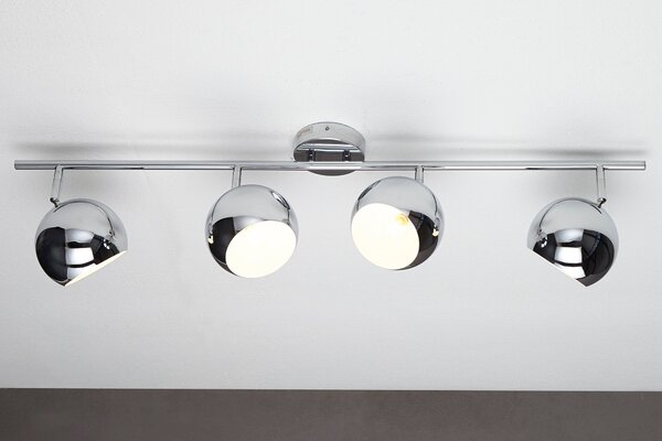 Designový kovový lustr chromový - Normae Invicta Interior