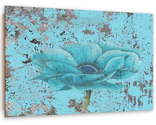 Obraz Mořská květina retro Velikost: 60 x 40 cm, Provedení: Panelový obraz