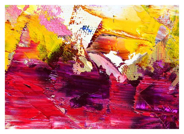 Obraz abstrakce - malba (70x50 cm)